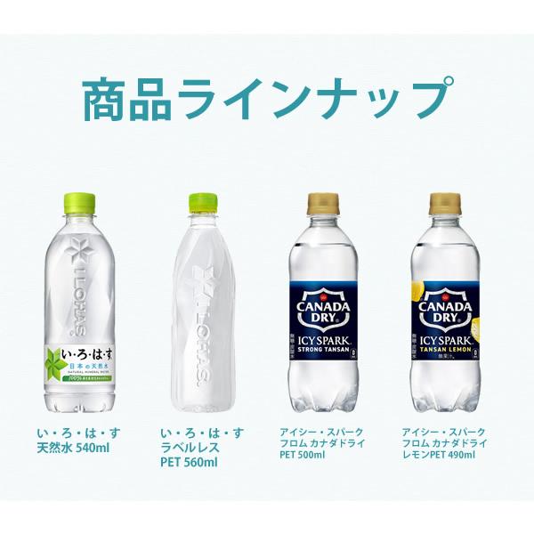 Coca Cola（コカコーラ） コカコーラ社 いろはす・無糖炭酸×24本 1