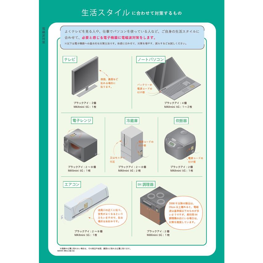 電磁波ブロッカー MAX mini V 2個セット (メール便送料無料) 電磁波