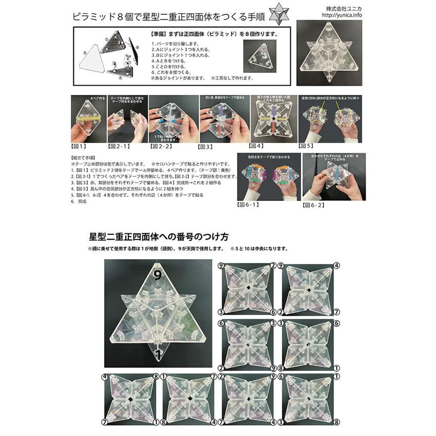 unica（ユニカ） 正規販売店 カタカムナ ゴッドピラミッド 星型二重正