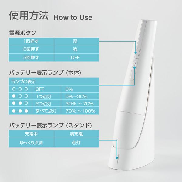 コードレスハンディクリーナー モンタン プロ BLUEFEEL MONTANC PRO