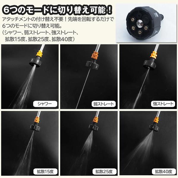 新型コードレス式 高圧洗浄機 プラス (送料無料) 洗車 タイヤ 風呂掃除