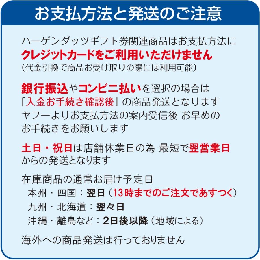 高級ギフトボックス入り ハーゲンダッツギフト券 5枚 ／プレゼント 景品 ポイント消化 に最適 |  | 07