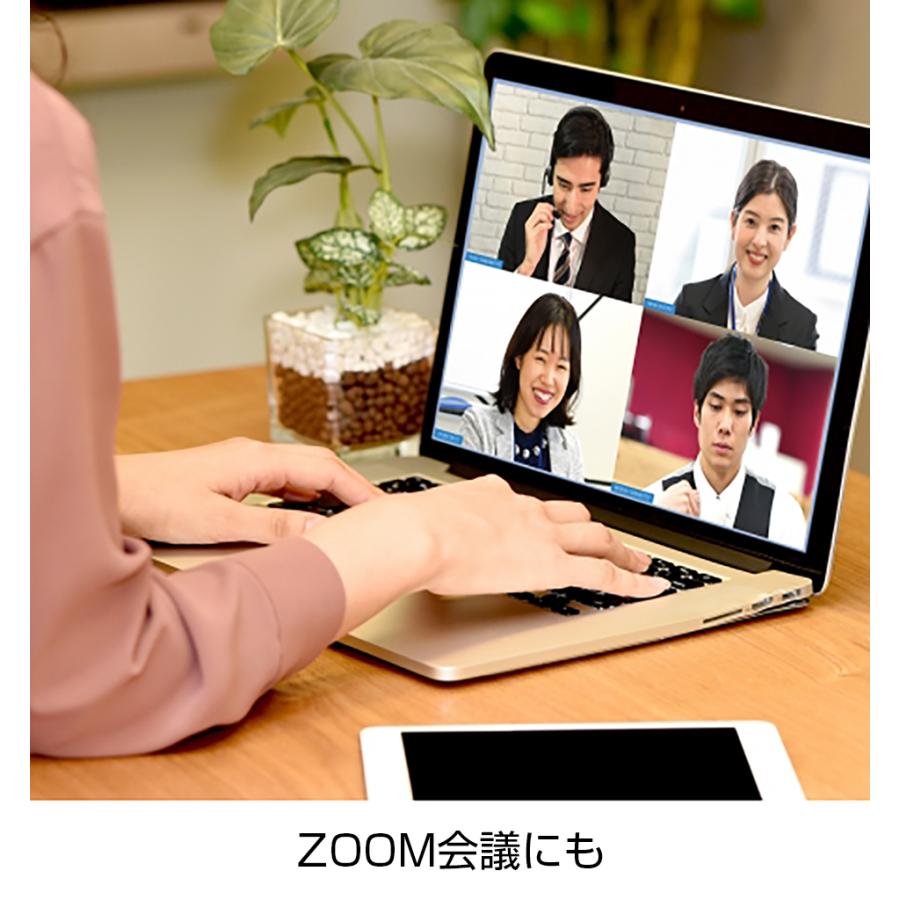 イヤホンマイク ヘッドセット リモートワーク 在宅勤務 ZOOM会議用 ノイズキャンセリング 高音質 着脱式軽量マイク付き 有線1.2m（4極プラグ）ST |  | 02