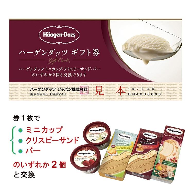 ハーゲンダッツギフト券 10枚 PP袋 リボンシール付 ハーゲンダッツ アイスクリーム ギフト券 包装 |  | 02