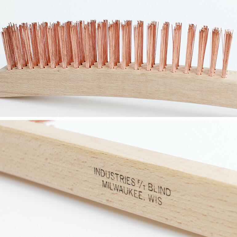 Copper Wire Brush 真鍮ブラシ 塗装剥がし 木目だし DIY | ブランド登録なし | 03