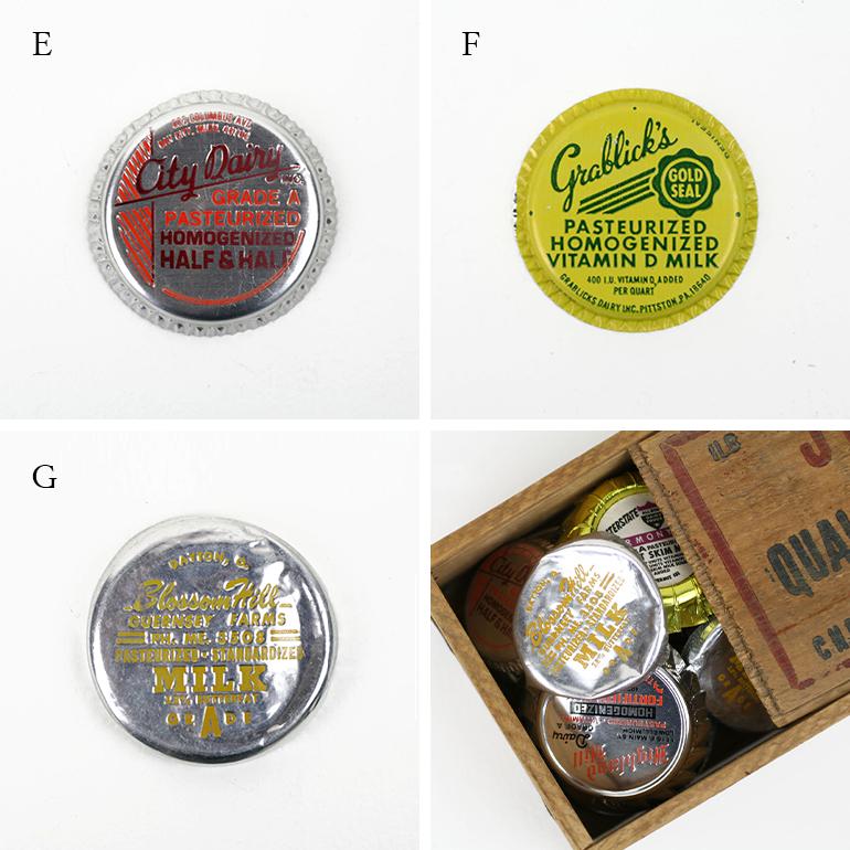 VINTAGEMILK BOTTLE CAP10枚セット | ブランド登録なし | 05