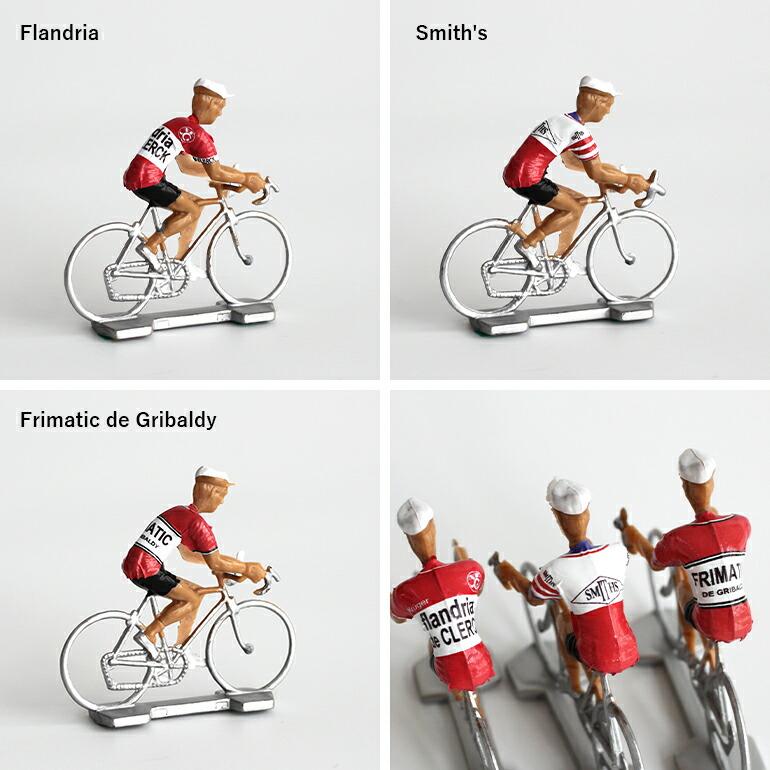 ツールドフランス 自転車レース フィギュア ツールドフランスの国で作られるミニチュアサイクリスト 