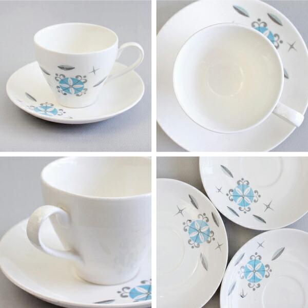 VINTAGE ヴィンテージ カップ&ソーサー ミッドセンチュリー レトロ 日本製 陶器 | ブランド登録なし | 01