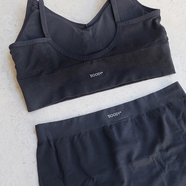 ショーツ シームレス リブ編み ミッドライズ 伸縮性 通気性 吸湿 締め付け無 バンブー ブーディー Boody レディース リヨライトフルボーイレッグブリーフ | BOODY | 13