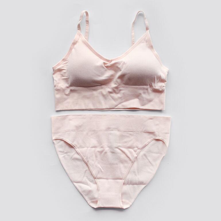 ショーツ シームレス  リブ編み ハイライズ 伸縮性 通気性 吸湿 締め付け無 バンブー ブーディー Boody レディース リヨライトリブハイレッグブリーフ | BOODY | 12