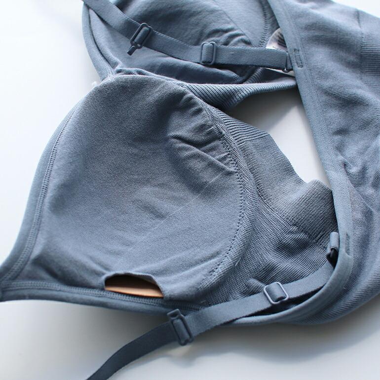 ブラジャー ブラ インナー ノンワイヤー カップ付 ホック無 クロスデザイン 伸縮性 通気性 吸湿 オーガニックバンブー Boody ブーディー ワイヤレスTシャツブラ | BOODY | 10