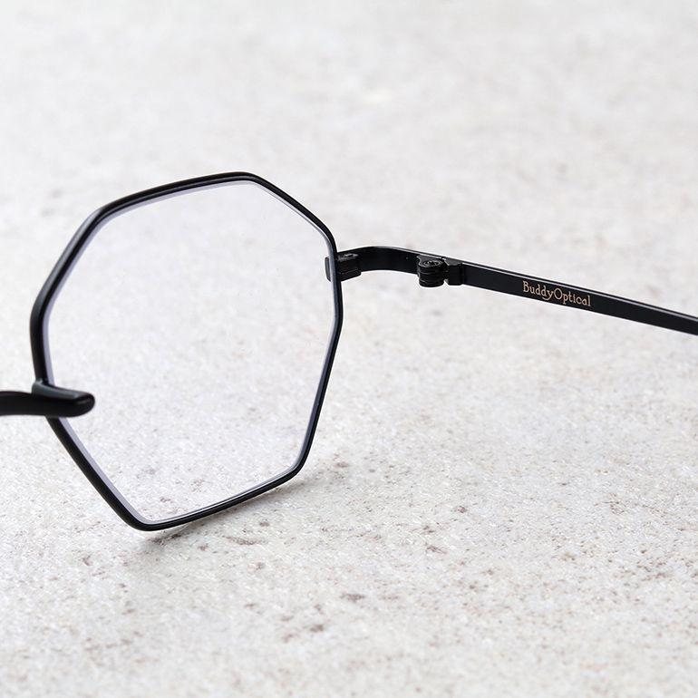 メガネ 眼鏡 八角形型 華奢 フレームレディース メンズ ユニセックス アイウェア ファッション おしゃれ 日本製 Buddy Optical バディオプティカル ais Buddy Optical バディオプティカル ais