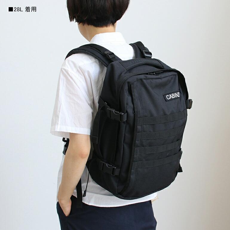 リュック バックパック キャビンゼロ28L ブラック 機内持ち込み オコバン OKOBAN cabin zero MILITARY STYLE ABSOLUTE BLACK | cabin zero | 10
