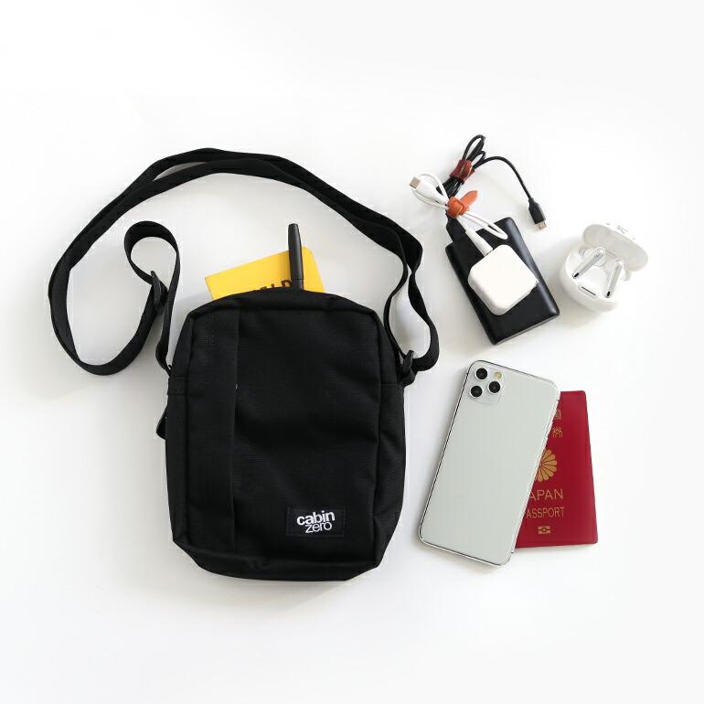 ショルダーバッグ cabin zero キャビンゼロ 旅行 スキミング防止 貴重品 オコバン OKOBAN CLASSIC Sidekick 3L ネイビー | cabin zero | 12