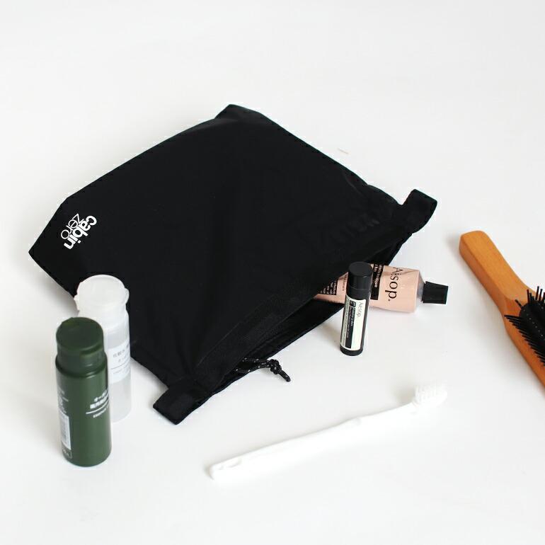 ポーチ トラベル 旅行 洗面 耐水 ナイロンイギリス cabin zero キャビンゼロ ULTRALIGHT WASH POUCH 3.5L ABSOLUTE BLACK ブラック | cabin zero | 06