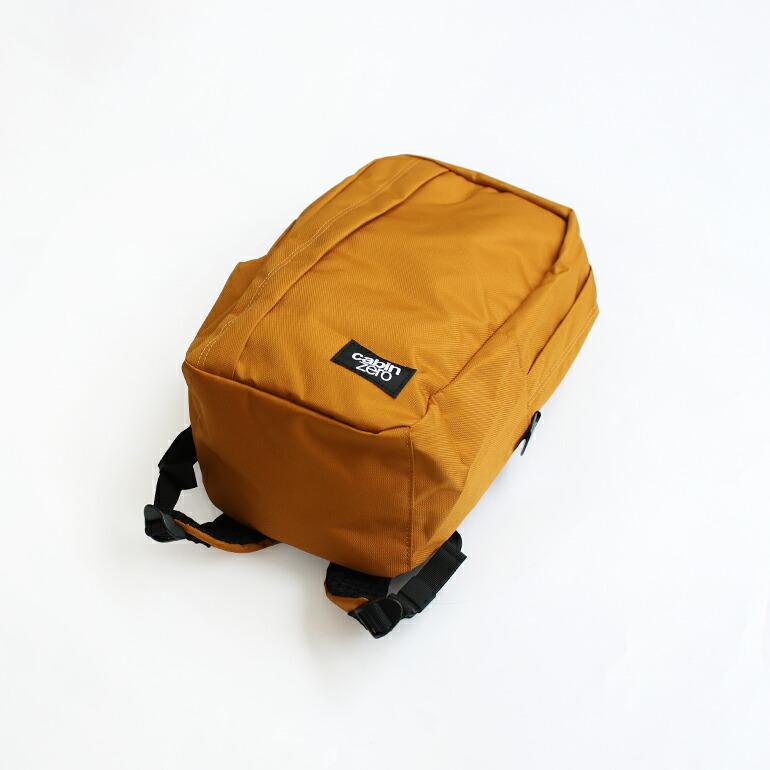 バッグパック リュック 12L  機内持ち込みトラベル 旅行 撥水 OKOBAN cabin zero キャビンゼロ CLASSIC Flight Backpack オレンジ | cabin zero | 02