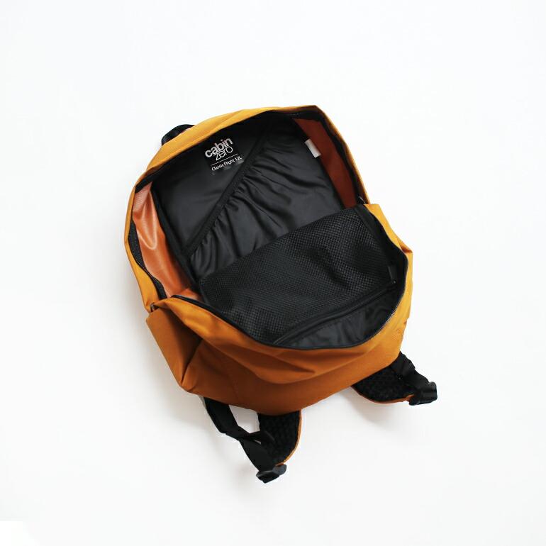 バッグパック リュック 12L  機内持ち込みトラベル 旅行 撥水 OKOBAN cabin zero キャビンゼロ CLASSIC Flight Backpack オレンジ | cabin zero | 04