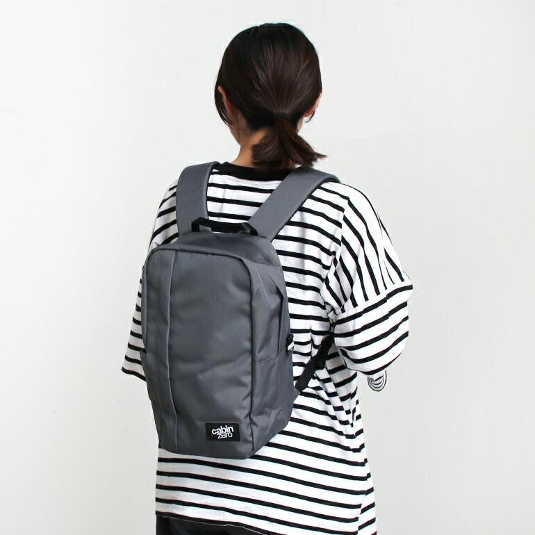 バッグパック リュック 12L  機内持ち込みトラベル 旅行 撥水 OKOBAN cabin zero キャビンゼロ CLASSIC Flight Backpack オレンジ | cabin zero | 09