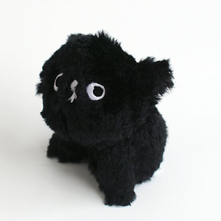 ぬいぐるみ キーホルダー ネコ 黒猫 塩川いづみ CLASKA Gallery & Shop クラスカ B.B. ぬいぐるみバッグチャーム  ネー | ブランド登録なし | 02