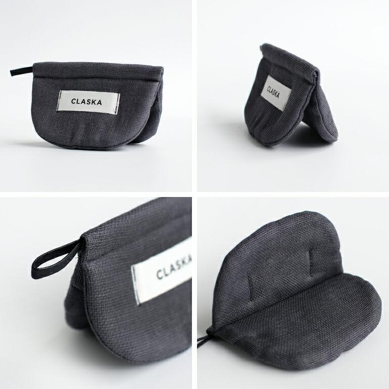鍋つかみ ポットホルダー 蚊帳 かや 奈良 コンパクト ループ付き 中綿入り 綿 日本製 CLASKA クラスカ POT HOLDER ROUND | CLASKA Gallery & Shop ”DO” | 05