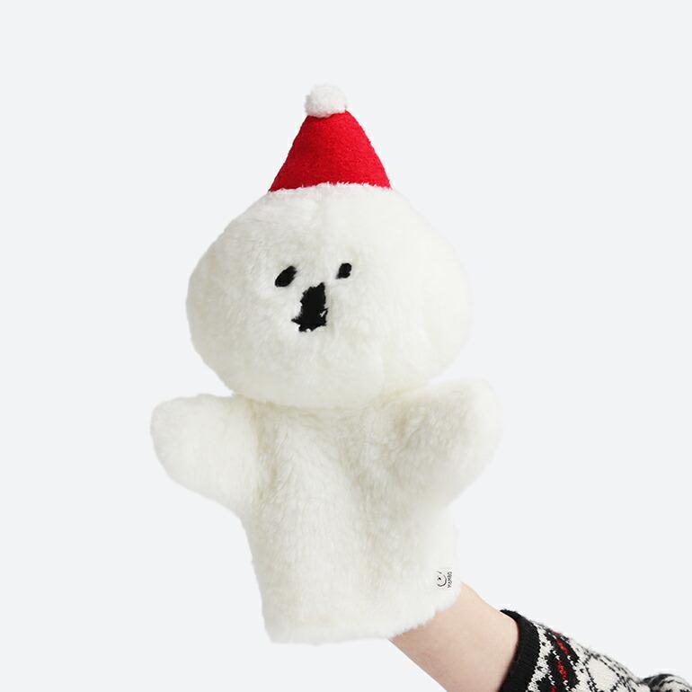 パペット ぬいぐるみ クリスマス 限定 CLASKA クラスカ 塩川いづみ MAMBO クリスマスハンドパペット | MAMBO