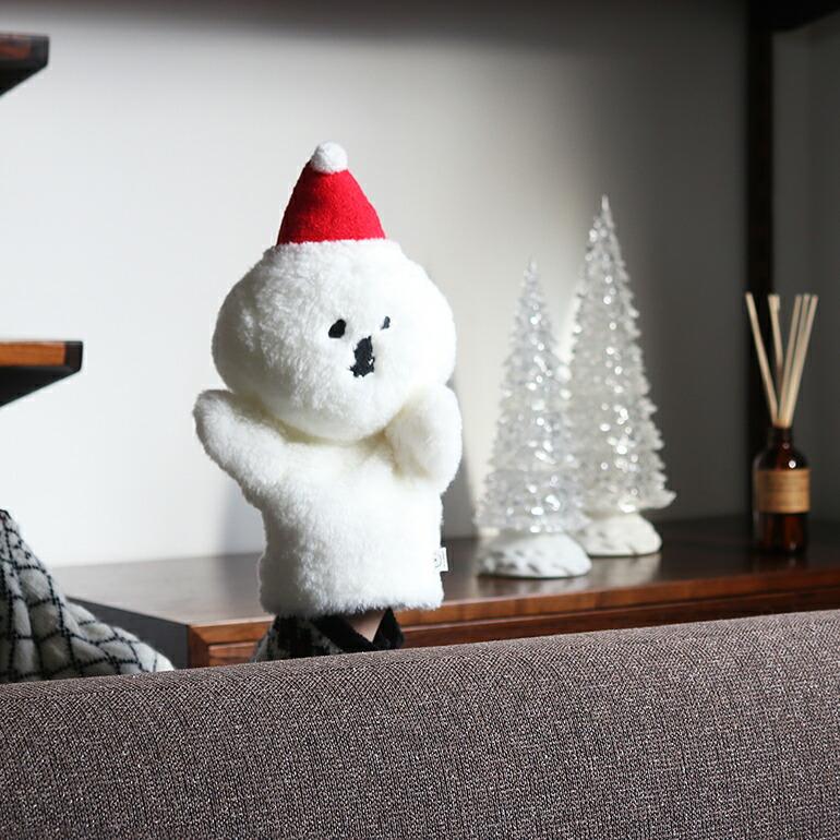 パペット ぬいぐるみ クリスマス 限定 CLASKA クラスカ 塩川いづみ MAMBO クリスマスハンドパペット | MAMBO | 01