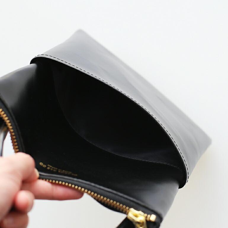 ショルダーバッグ ポシェット マチなし レディース 革 合皮 合成皮革 シンプル ブラック コンパクト クラスカ CLASKA | CLASKA Gallery & Shop ”DO” | 03