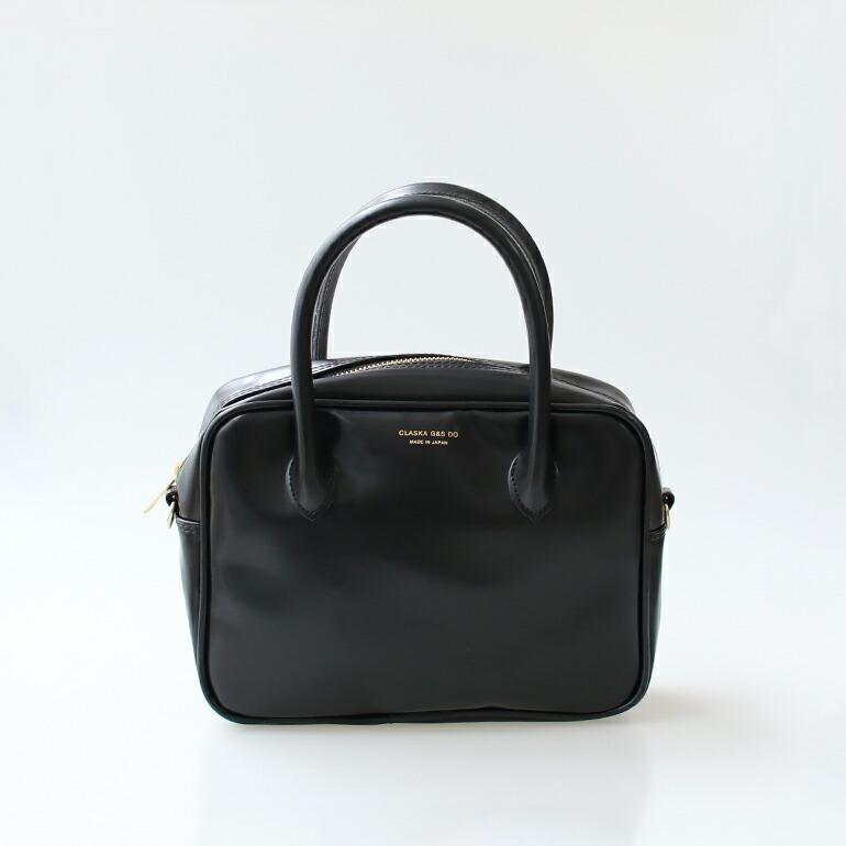 ボストンバッグ ショルダーバッグ ハンドル レディース 2WAY 革 合皮 合成皮革 シンプル ブラック コンパクト クラスカ CLASKA | CLASKA Gallery & Shop ”DO” | 01