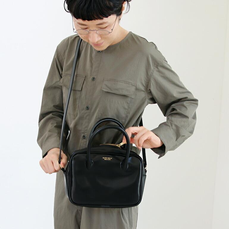 ボストンバッグ ショルダーバッグ ハンドル レディース 2WAY 革 合皮 合成皮革 シンプル ブラック コンパクト クラスカ CLASKA | CLASKA Gallery & Shop ”DO” | 10