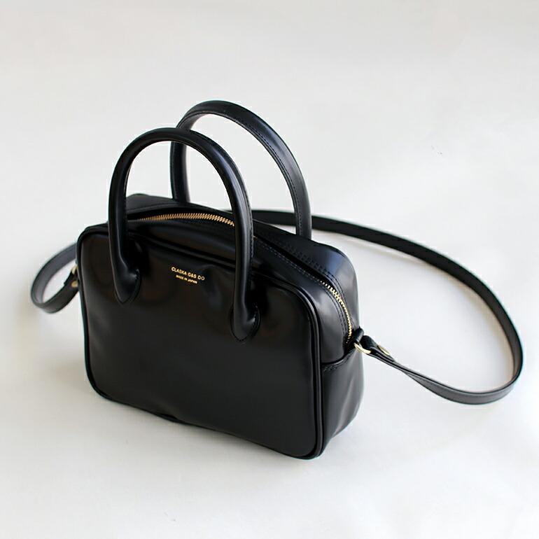 ボストンバッグ ショルダーバッグ ハンドル レディース 2WAY 革 合皮 合成皮革 シンプル ブラック コンパクト クラスカ CLASKA | CLASKA Gallery & Shop ”DO” | 04