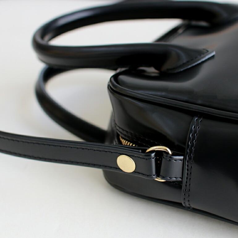 ボストンバッグ ショルダーバッグ ハンドル レディース 2WAY 革 合皮 合成皮革 シンプル ブラック コンパクト クラスカ CLASKA | CLASKA Gallery & Shop ”DO” | 05