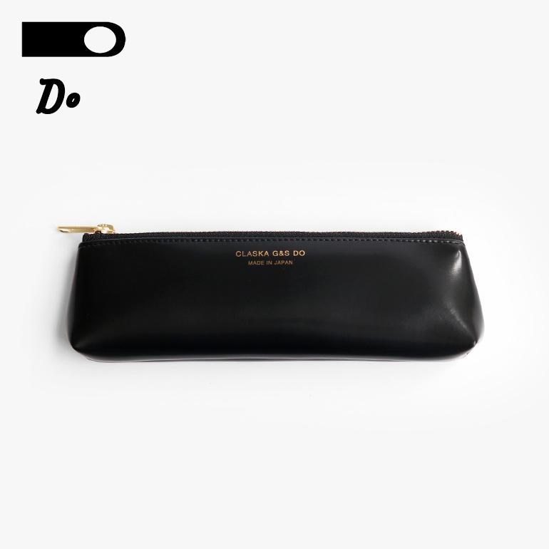 ペンケース メガネケース 筆箱 ブラック 合皮 合成皮革ファスナー シンプル シック クラスカ  CLASKA BANK | CLASKA Gallery & Shop ”DO”