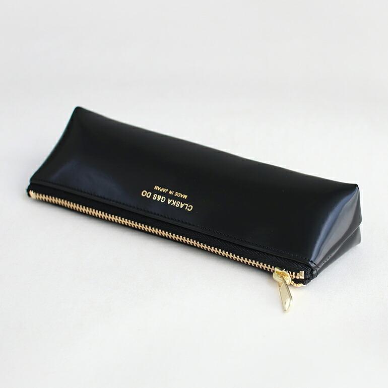 ペンケース メガネケース 筆箱 ブラック 合皮 合成皮革ファスナー シンプル シック クラスカ  CLASKA BANK | CLASKA Gallery & Shop ”DO” | 02