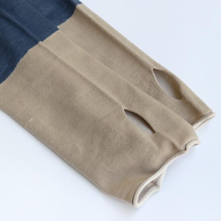 ラッキーソックス LUCKY SOCKS UVカットクールアームカバー ツートーン おしゃれ ロング丈 冷感 コットン 当たりくじ付き | LUCKY SOCKS | 11