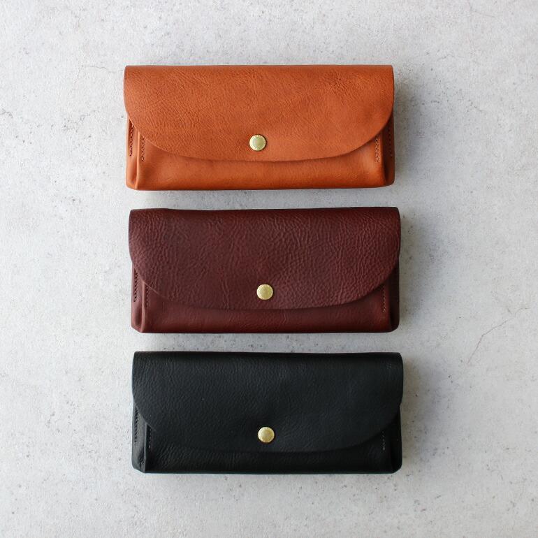 長財布 レザー 牛革 コンパクト 小銭入れ お札入れ カード仕切り ファスナー 日本製 サンク CINQ | Cinq