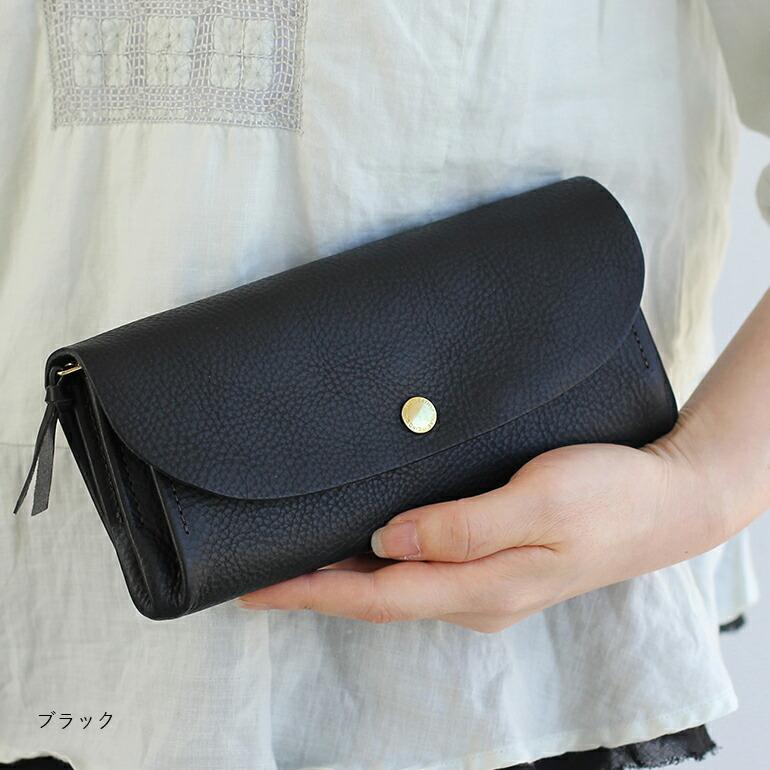 長財布 レザー 牛革 コンパクト 小銭入れ お札入れ カード仕切り ファスナー 日本製 サンク CINQ | Cinq | 07