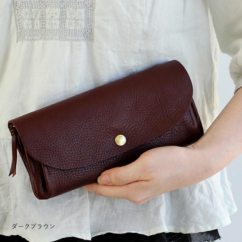 長財布 レザー 牛革 コンパクト 小銭入れ お札入れ カード仕切り ファスナー 日本製 サンク CINQ | Cinq | 06