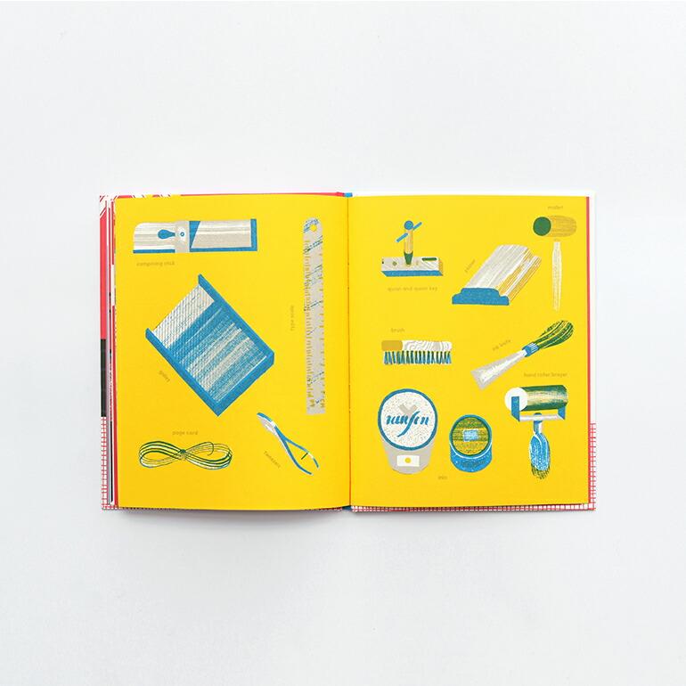 絵本 アートブック 活版印刷 ギャビー・バザン Gaby Bazin MEET THE