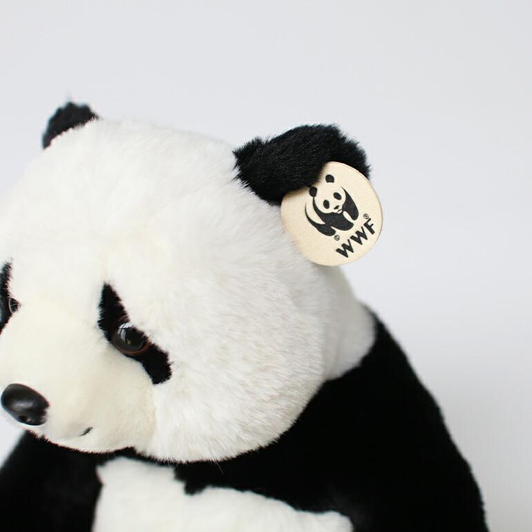 ぬいぐるみ パンダ WWF ハンドメイド 寄付 動物保護 BONTONTOYS