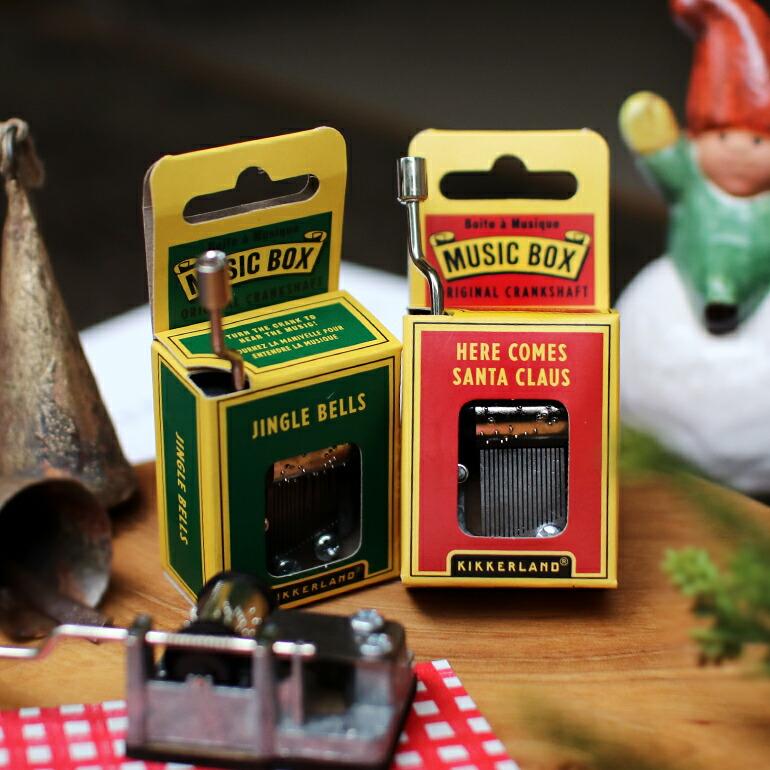 KIKKERLAND（キッカーランド） オルゴール クリスマス 手回し式
