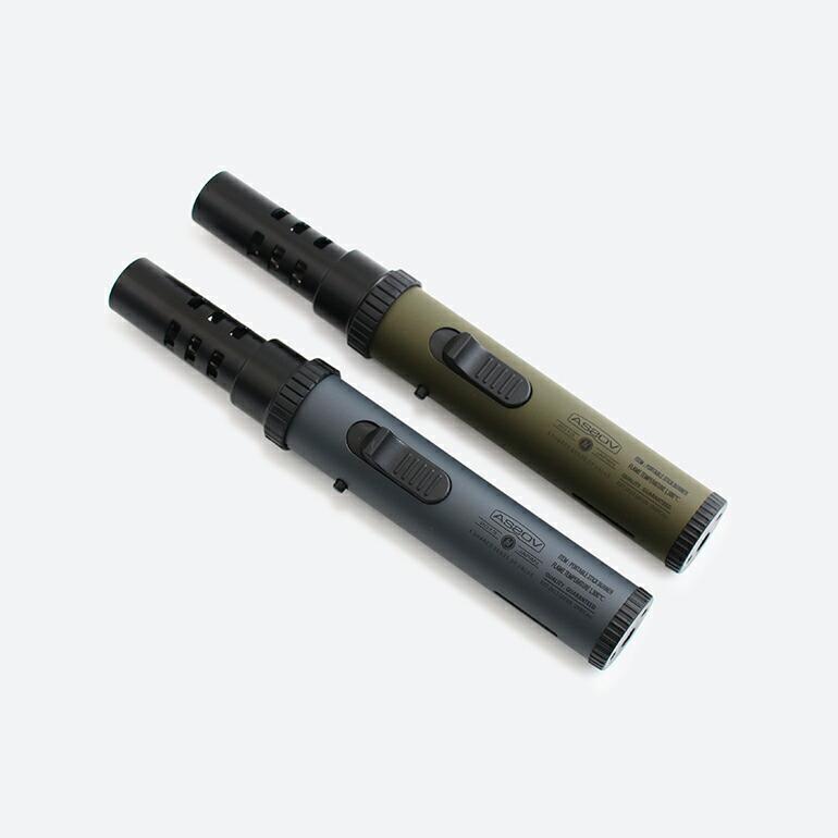 トーチバーナー スティックバーナー AS2OV アッソブ 充填式 ガス 1300℃ ロック機能 アウトドア 防災 PORTABLE STICK BURNER RENEWAL | AS2OV