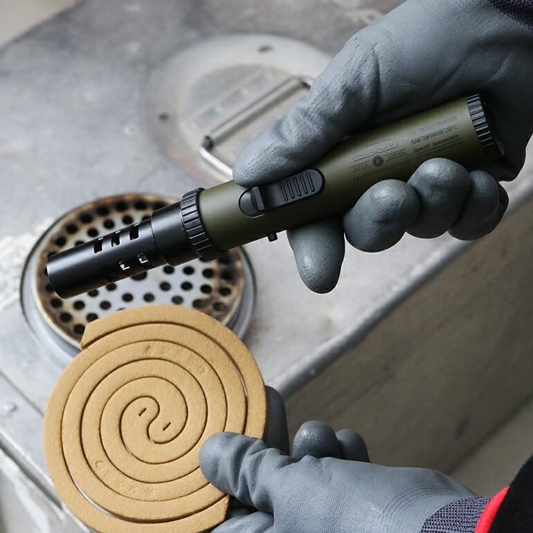 トーチバーナー スティックバーナー AS2OV アッソブ 充填式 ガス 1300℃ ロック機能 アウトドア 防災 PORTABLE STICK BURNER RENEWAL | AS2OV | 06