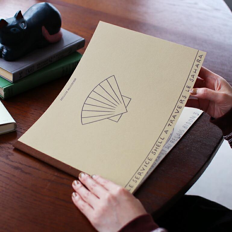 フィリップ ワイズベッカー 作品集 デッサン 建築物 オブジェ アート アーティスト 書籍  本 LE SERVICE SHELL ? TRAVERS LE SAHARA by Philippe Weisbecker | ブランド登録なし | 01