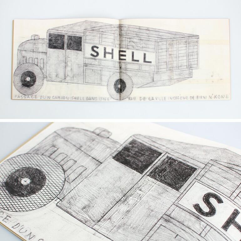 フィリップ ワイズベッカー 作品集 デッサン 建築物 オブジェ アート アーティスト 書籍  本 LE SERVICE SHELL ? TRAVERS LE SAHARA by Philippe Weisbecker | ブランド登録なし | 03