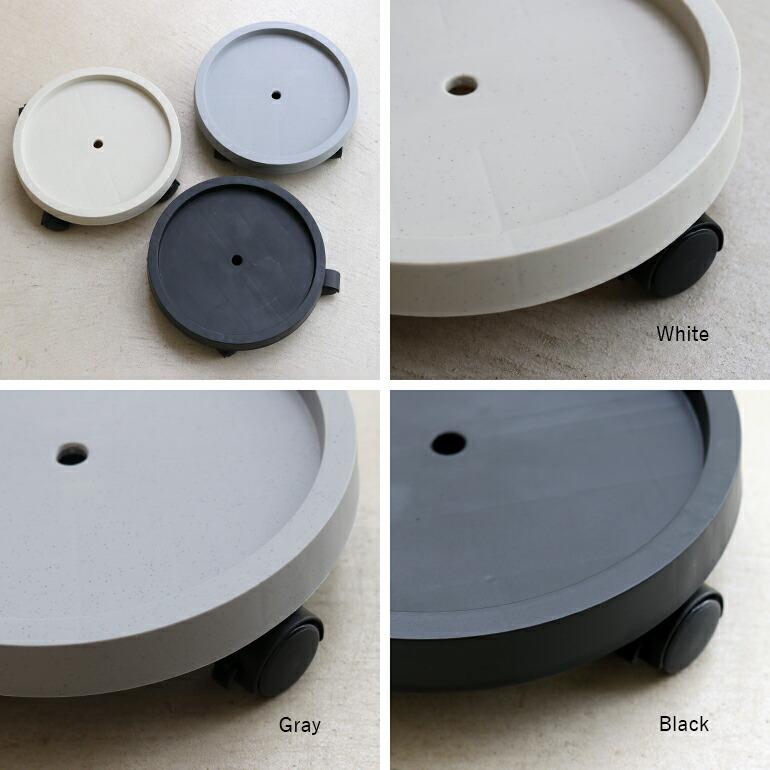 トレー キャスター プランター 円形 アマブロ amabro プランツトレー PLANTS TRAY | amabro | 07