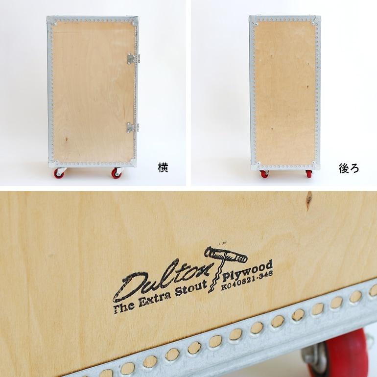 キャビネット 木製 キャスター 棚板 整理 収納 インテリア ダルトン DULTON Wooden Cabinet On Castors 4Layer | DULTON | 02