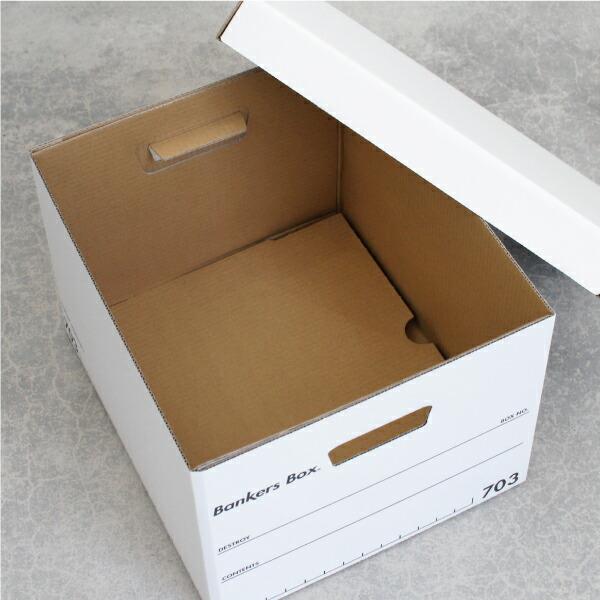 Fellowes[フェローズ]BANKERS BOX 703 3pack（BLACK）[バンカーズボックス A4 ブラック 3個セット 段