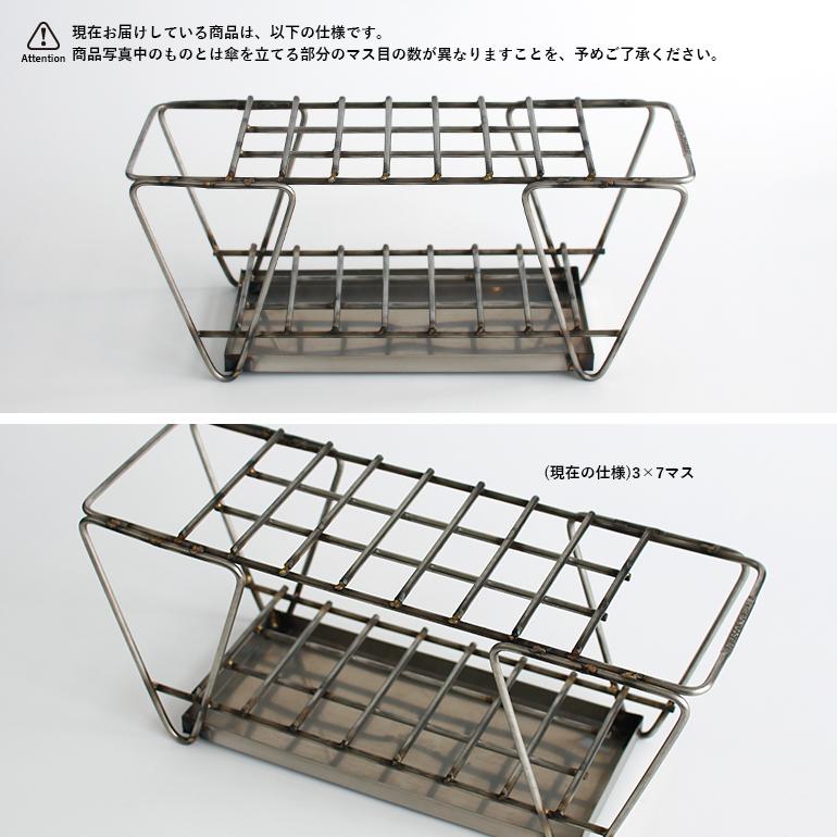 傘立て 外置き スチール 台形 インテリア ディスプレイ プエブコ PUEBCO ワイヤーアンブレラスタンド WIRE UMBRELLA STAND | PUEBCO | 03