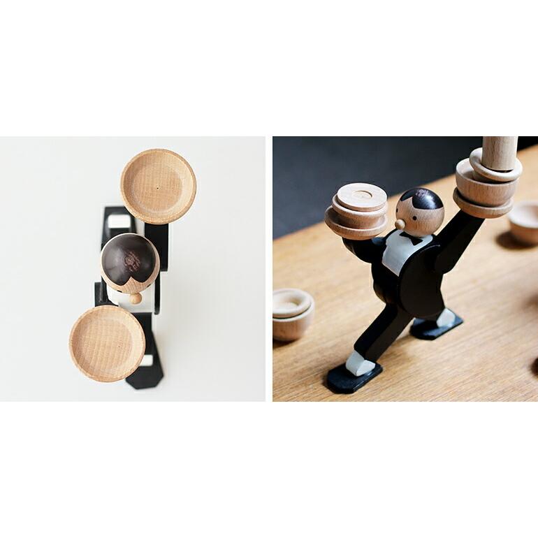 ボードゲーム 大人 子供 家族 おしゃれ バランス キッカーランド KIKKERLAND Don t Tip The Waiter Stacking Game | KIKKERLAND | 02