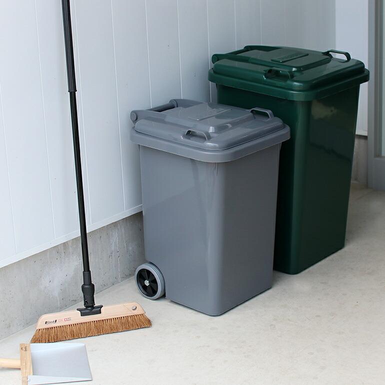 ごみ箱 ゴミ箱 45L キャスター付き プラスチック 蓋 フタ 屋内 屋外 ダルトン DULTON トラッシュカン PLASTIC TRASH CAN | DULTON | 04